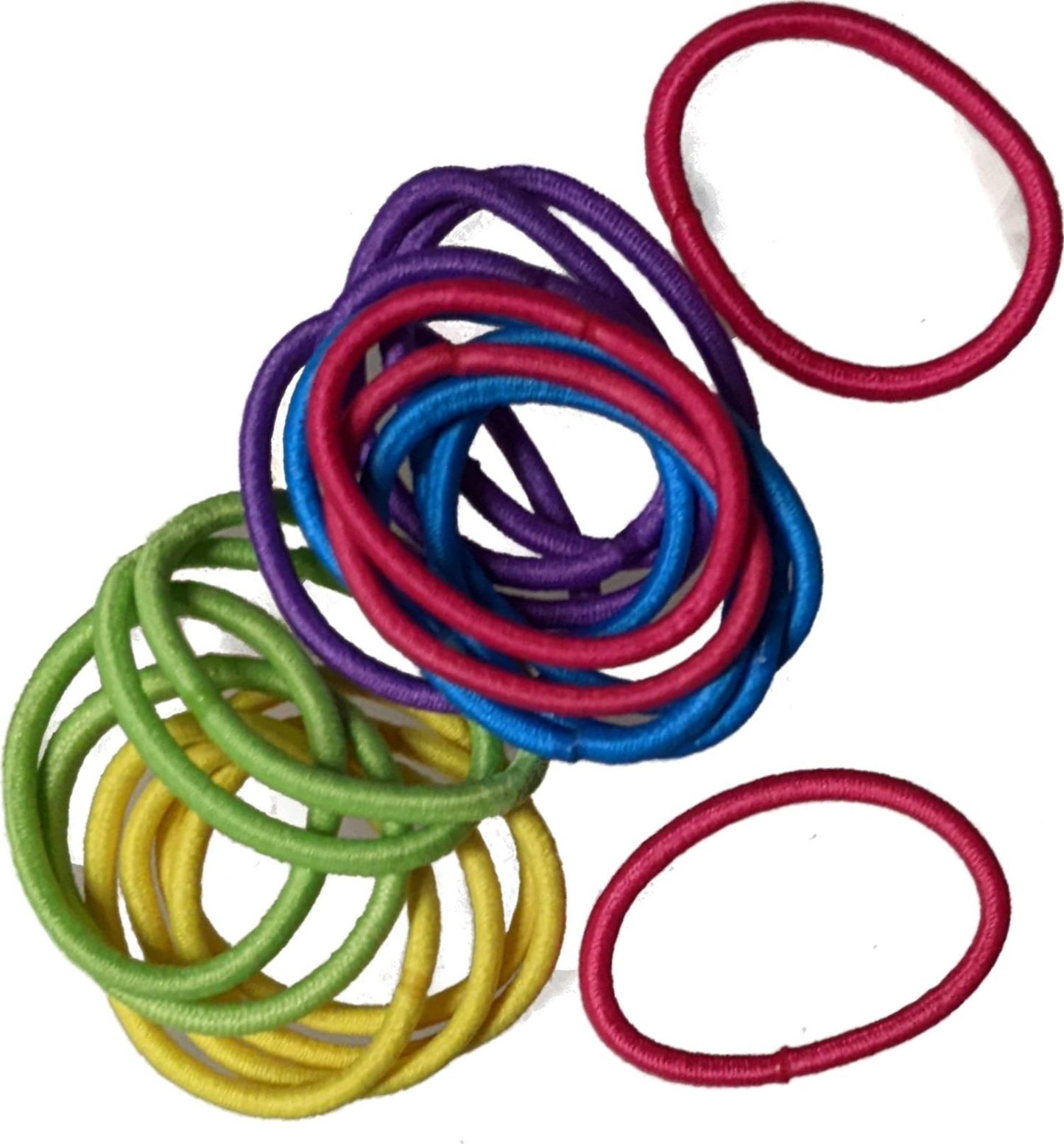 Mini Small Bright Hair Elastics Hair Bands