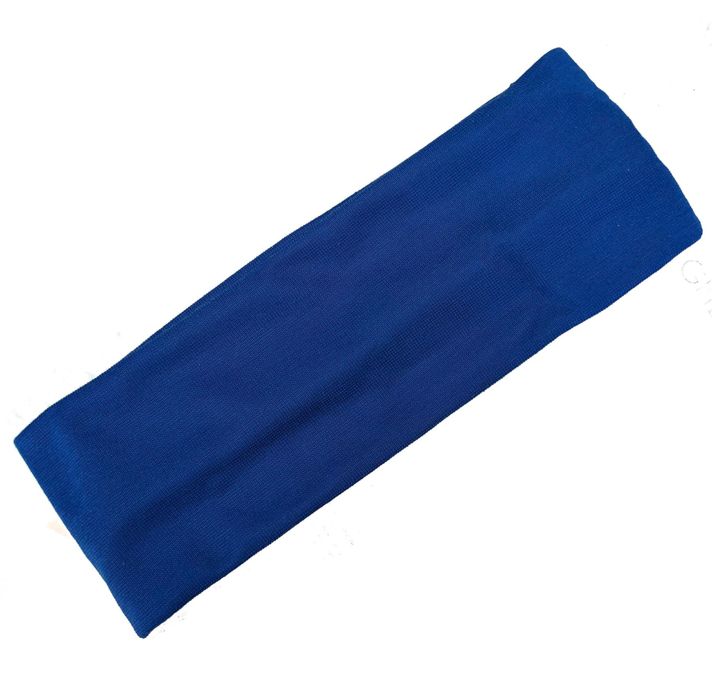 7cm Royal Blue Stretch Headband Bandeau Sports Dance Gym Training Hair Band