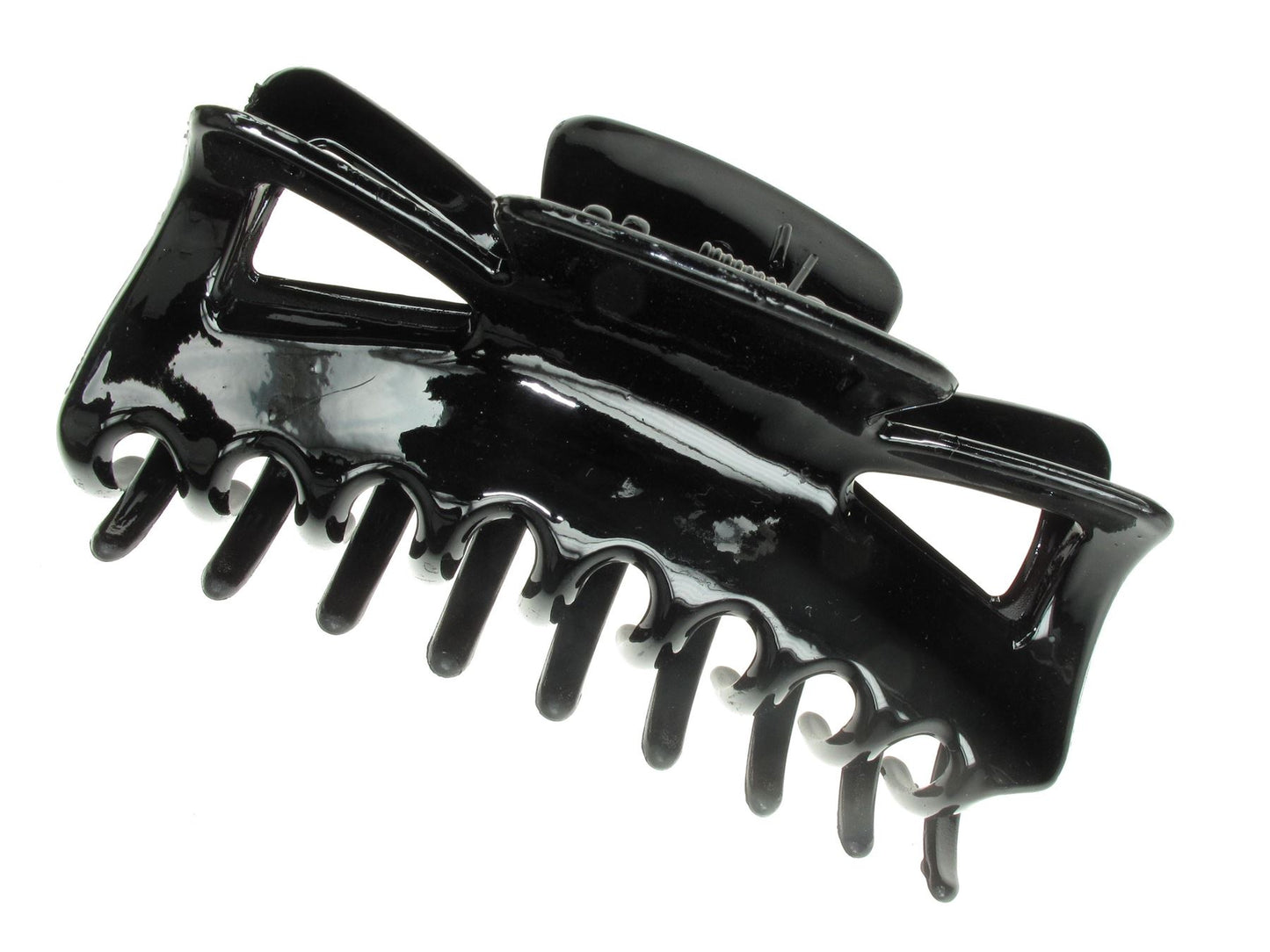 11cm Black Plastic Hair Claw Clip Clamp Jaw Clip