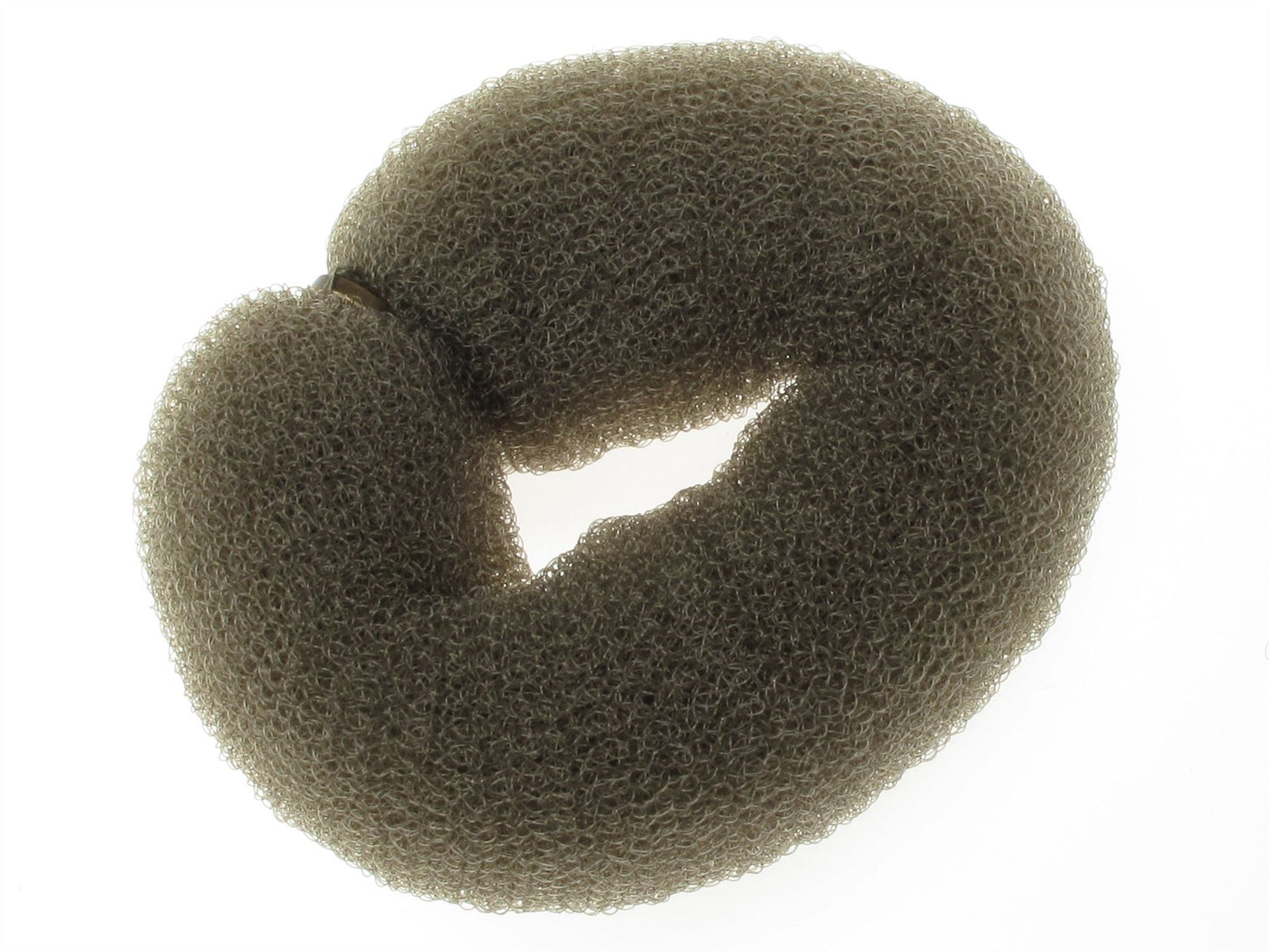 18cm Brown Popper Roller Bun Shaper Updo French Twist Ballet Dance Gym