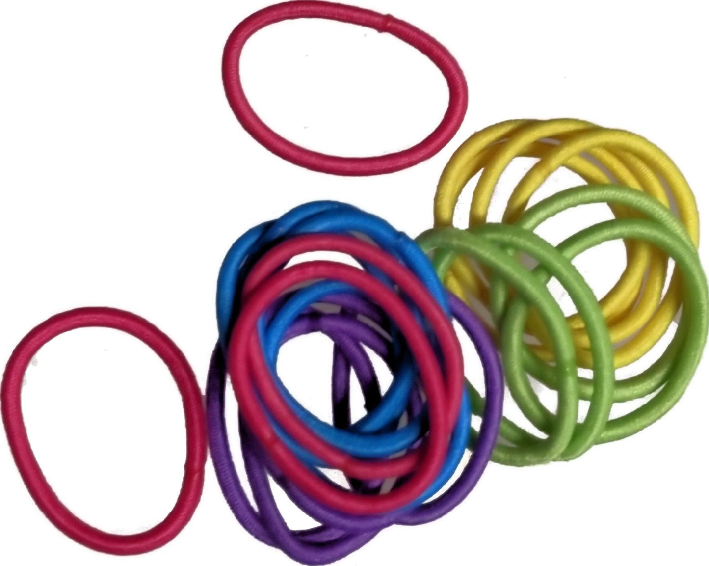 Mini Small Bright Hair Elastics Hair Bands