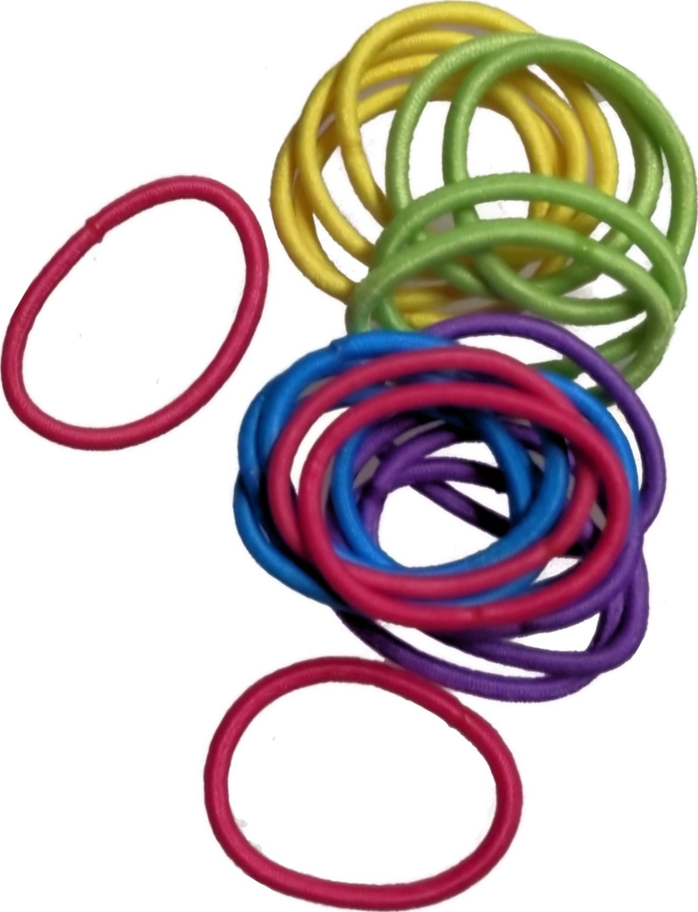 Mini Small Bright Hair Elastics Hair Bands