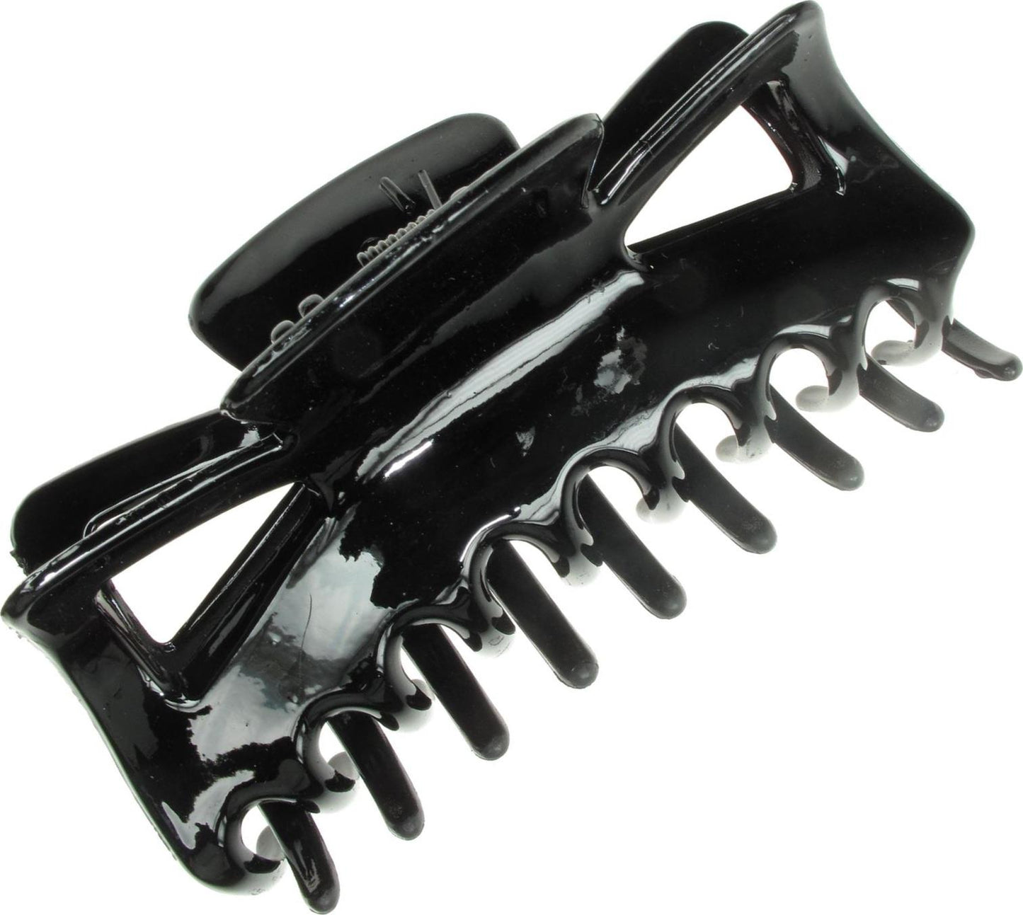 11cm Black Plastic Hair Claw Clip Clamp Jaw Clip