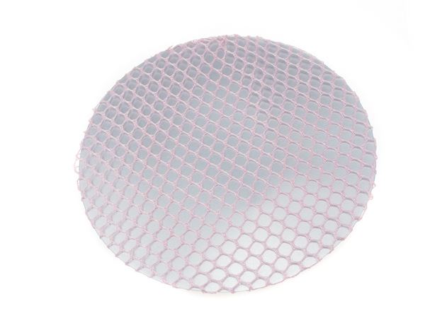 10cm Pink Mesh Bun Elasticated Hair Net Ballet Dance Gymnastics Riding