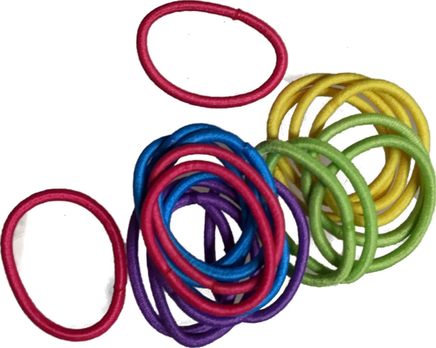 Mini Small Bright Hair Elastics Hair Bands
