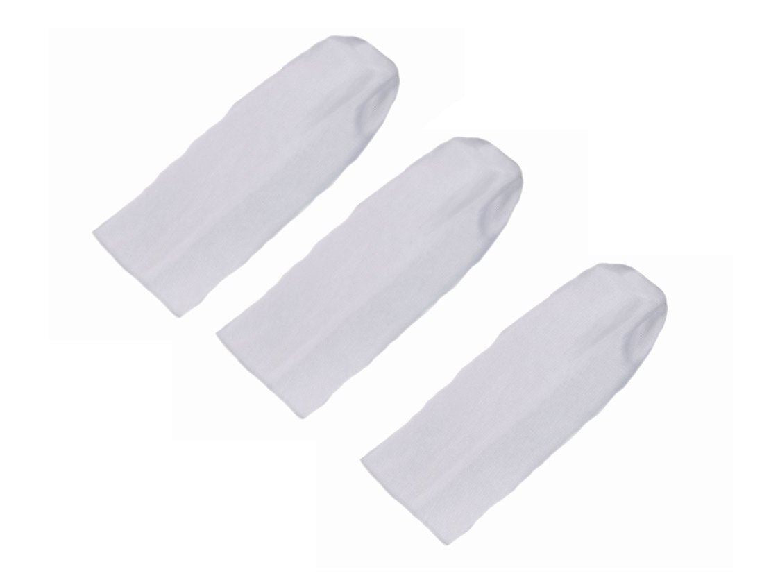 3 Wide White Stretch Headband Hair Band Bandeau Sports Dance Gym Training