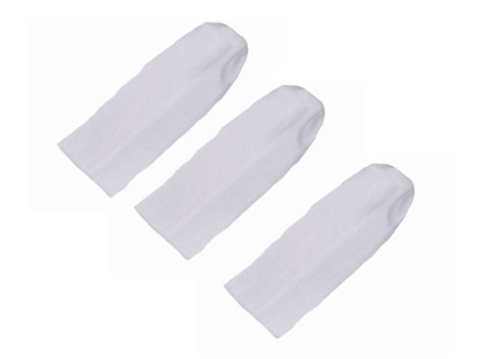 3 Wide White Stretch Headband Hair Band Bandeau Sports Dance Gym Training