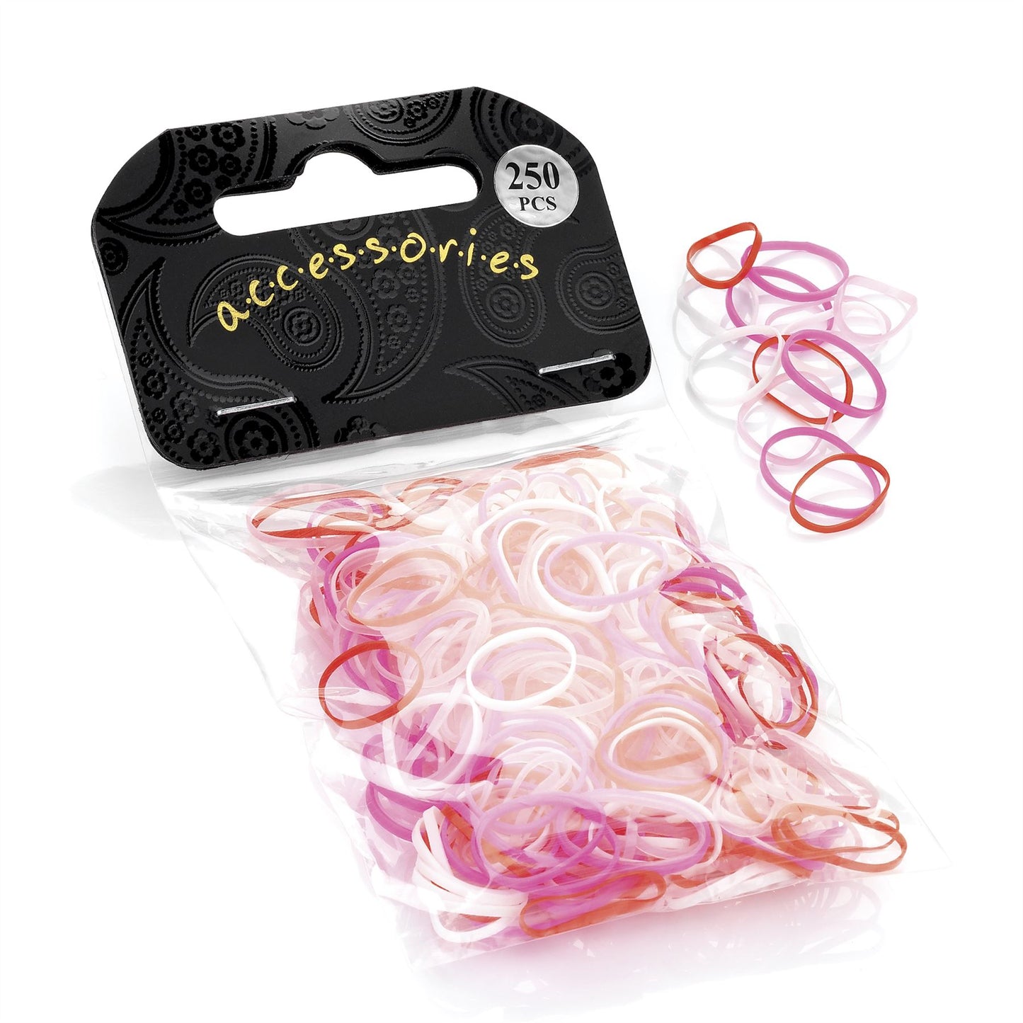 Pink Mini Small Hair Elastic Bands Braiding Elastics Plaits Braids Cornrows