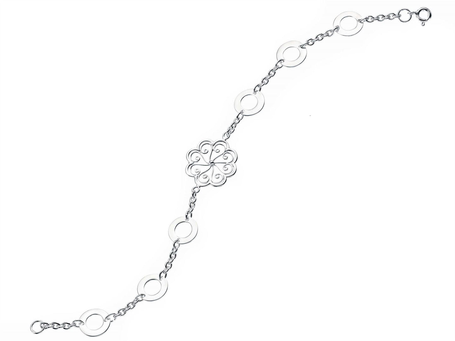 Ornate Flower Bracelet