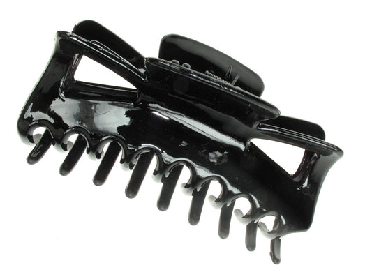 11cm Black Plastic Hair Claw Clip Clamp Jaw Clip