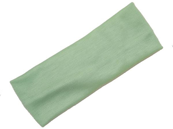 Girls 5.5cm Green Stretch Bow Knot Headband Hair Band Dance Gym Ballet