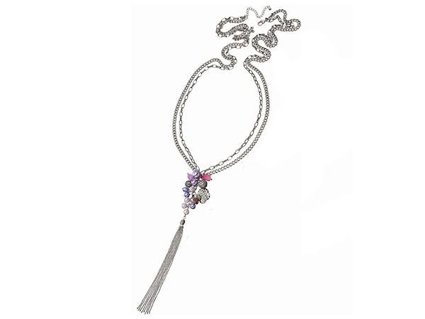 Bead and Tassel Necklace Fashion Jewellery Ladies Women