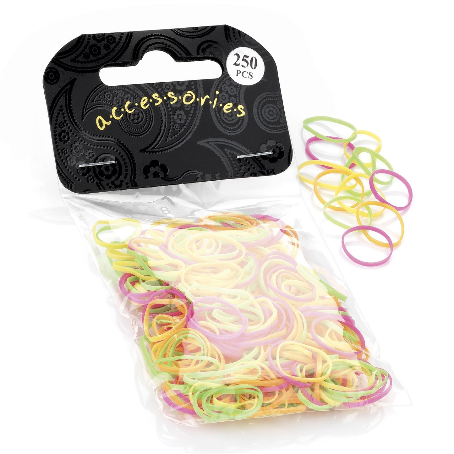 Neon Mini Small Hair Elastic Bands Braiding Elastics Plaits Braids Cornrows