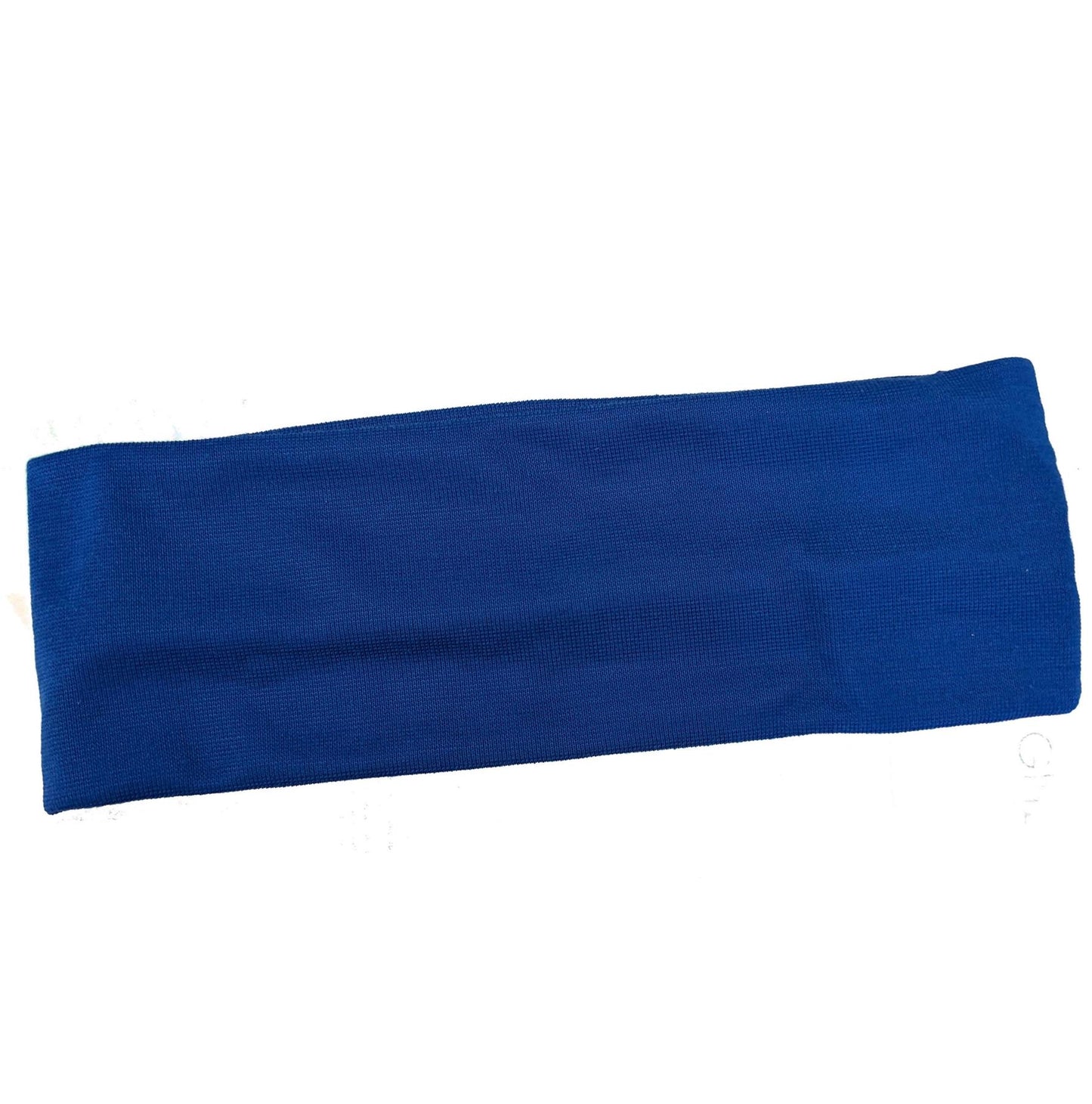 7cm Royal Blue Stretch Headband Bandeau Sports Dance Gym Training Hair Band