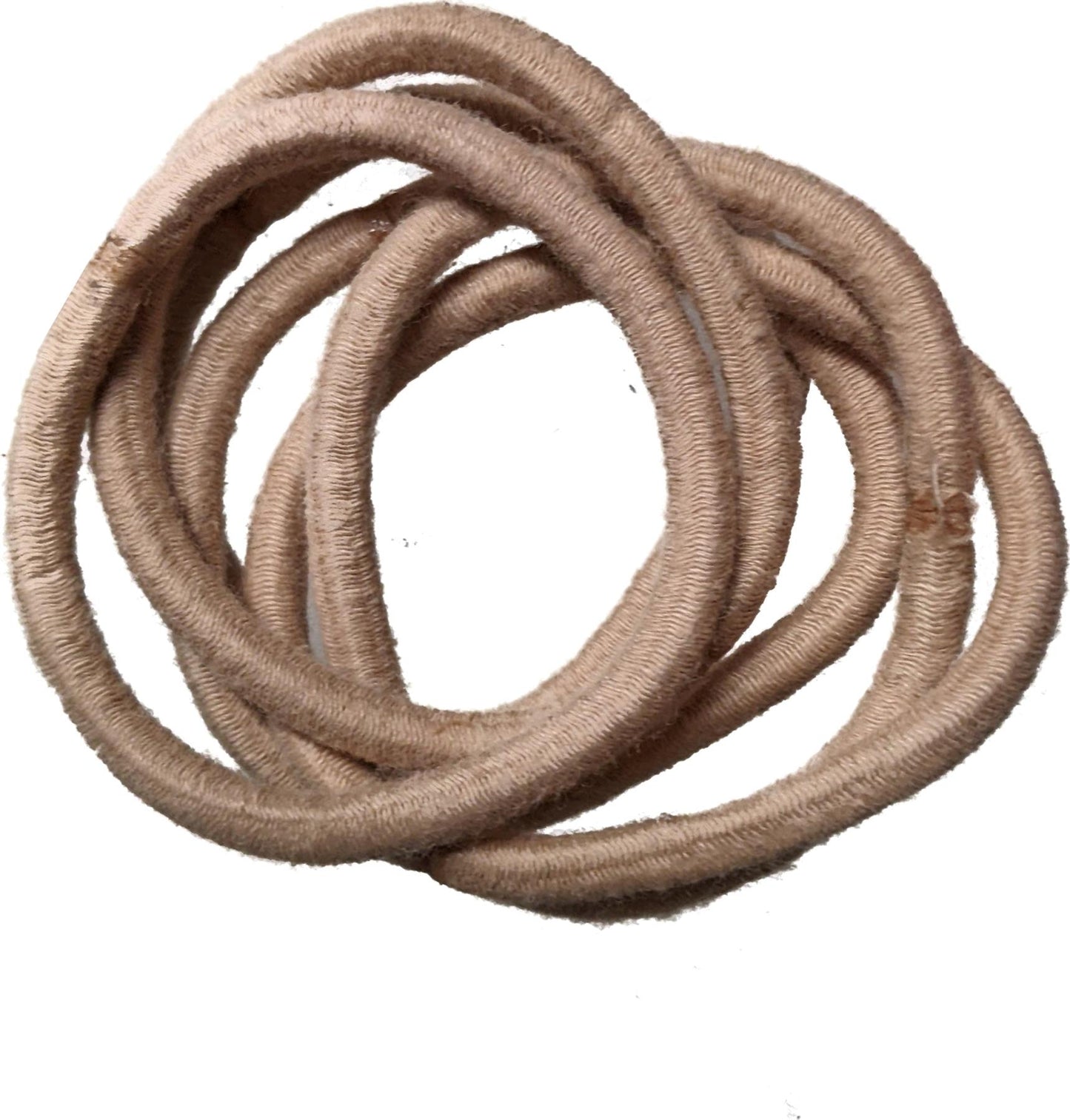 Nude Blonde Coffee Snag-Free Hair Elastics Hair Bands Hair Bobbles