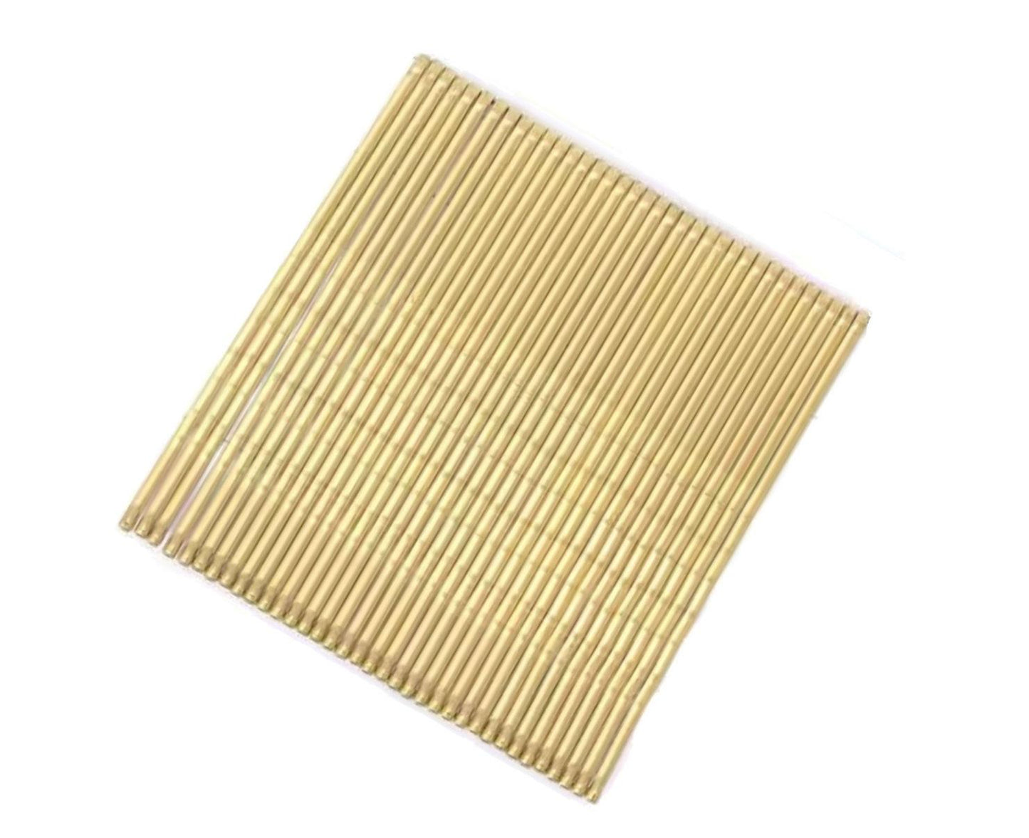 Golden Blonde Hair Grips Kirby Grips Hair Slides Clips Bobby Pins 6.5cm