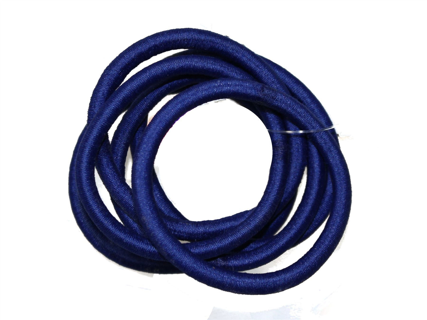 6 Royal Blue Endless Snag Free Hair Bobbles Hair Elastics Hair Bands