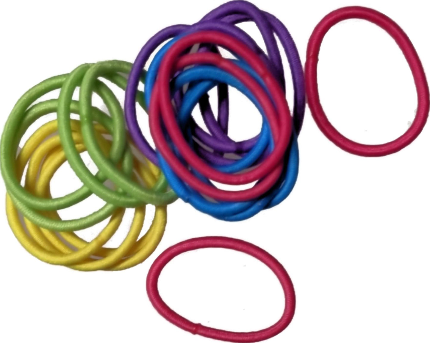 Mini Small Bright Hair Elastics Hair Bands