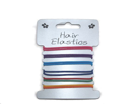 Thin Hair Elastics - Brights