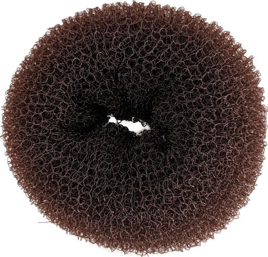 7cm Brown Bun Shaper Small Hair Ring Donut Ballerina Ballet Dance Gym