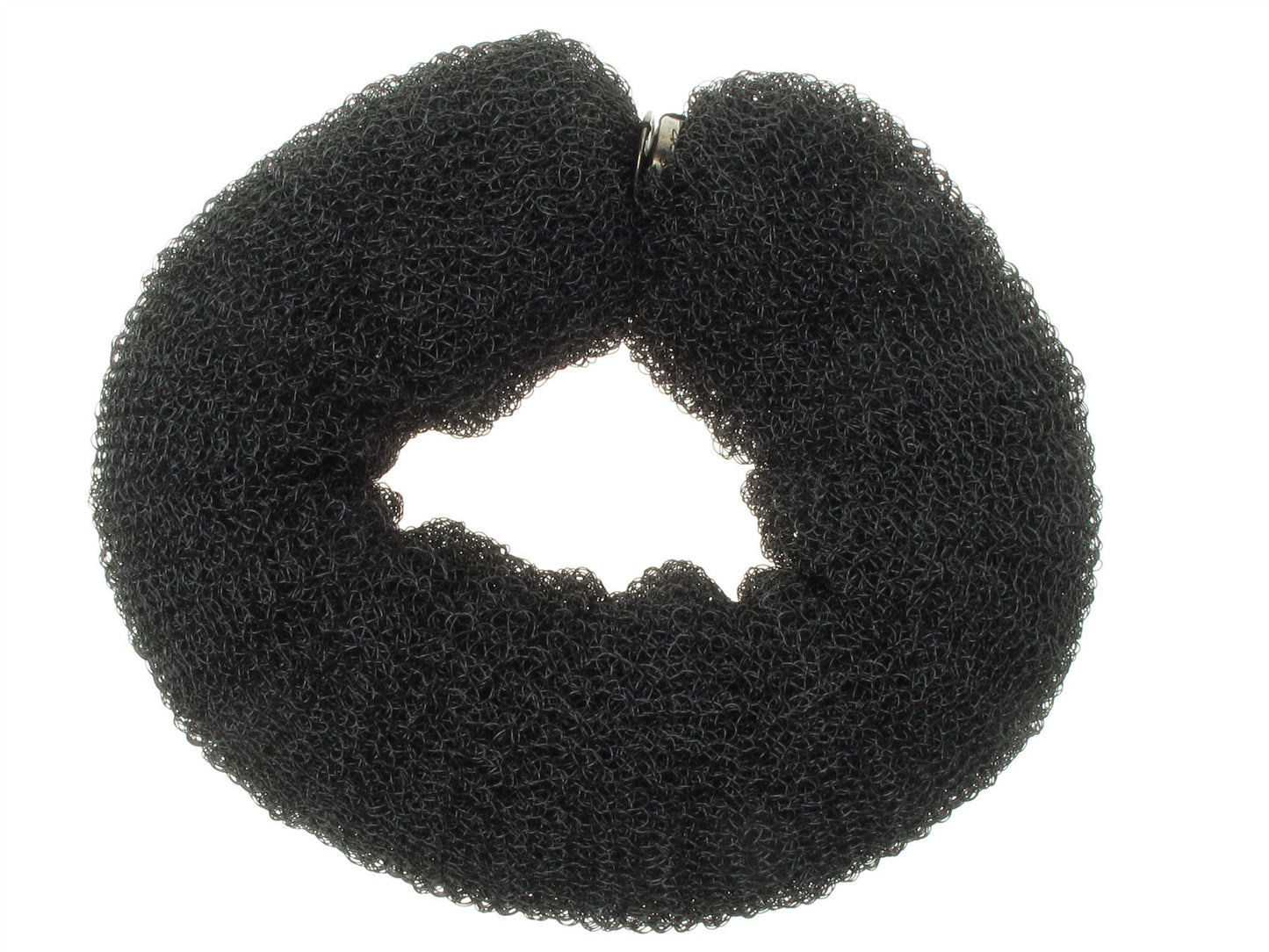 18cm Black Popper Roller Bun Shaper Updo French Twist Ballet Dance Gym
