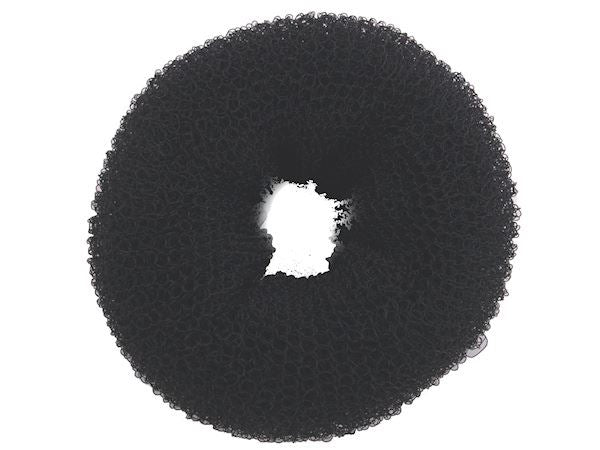9cm Black Bun Shaper Hair Ring Donut Ballerina Ballet Dance Gymnastics