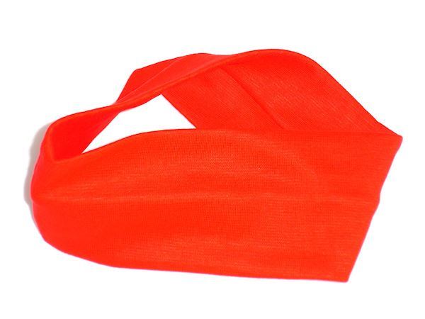 7cm Red Stretch Headband Sports Dance Gym Training Make Up Hair Band
