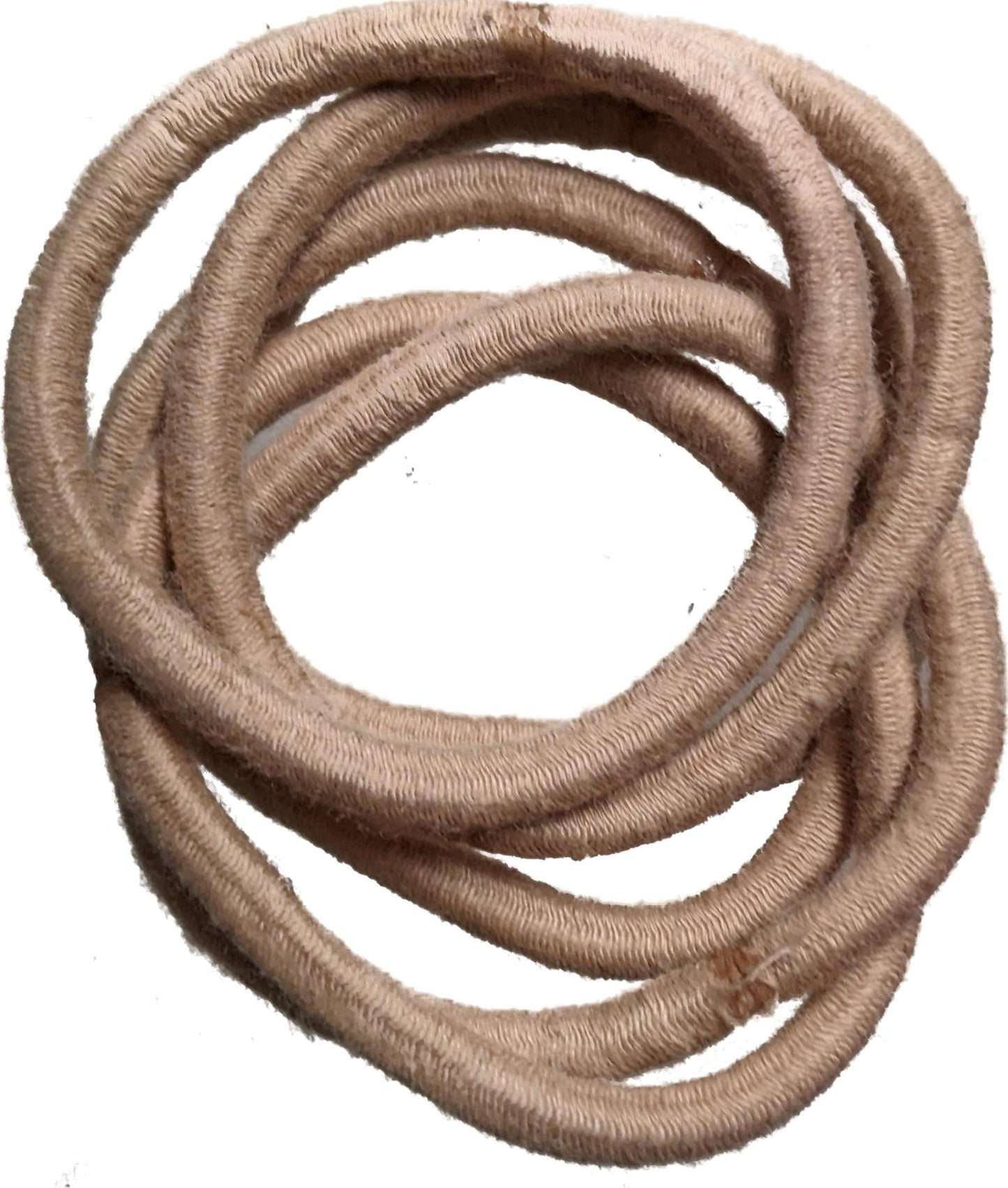 Nude Blonde Coffee Snag-Free Hair Elastics Hair Bands Hair Bobbles