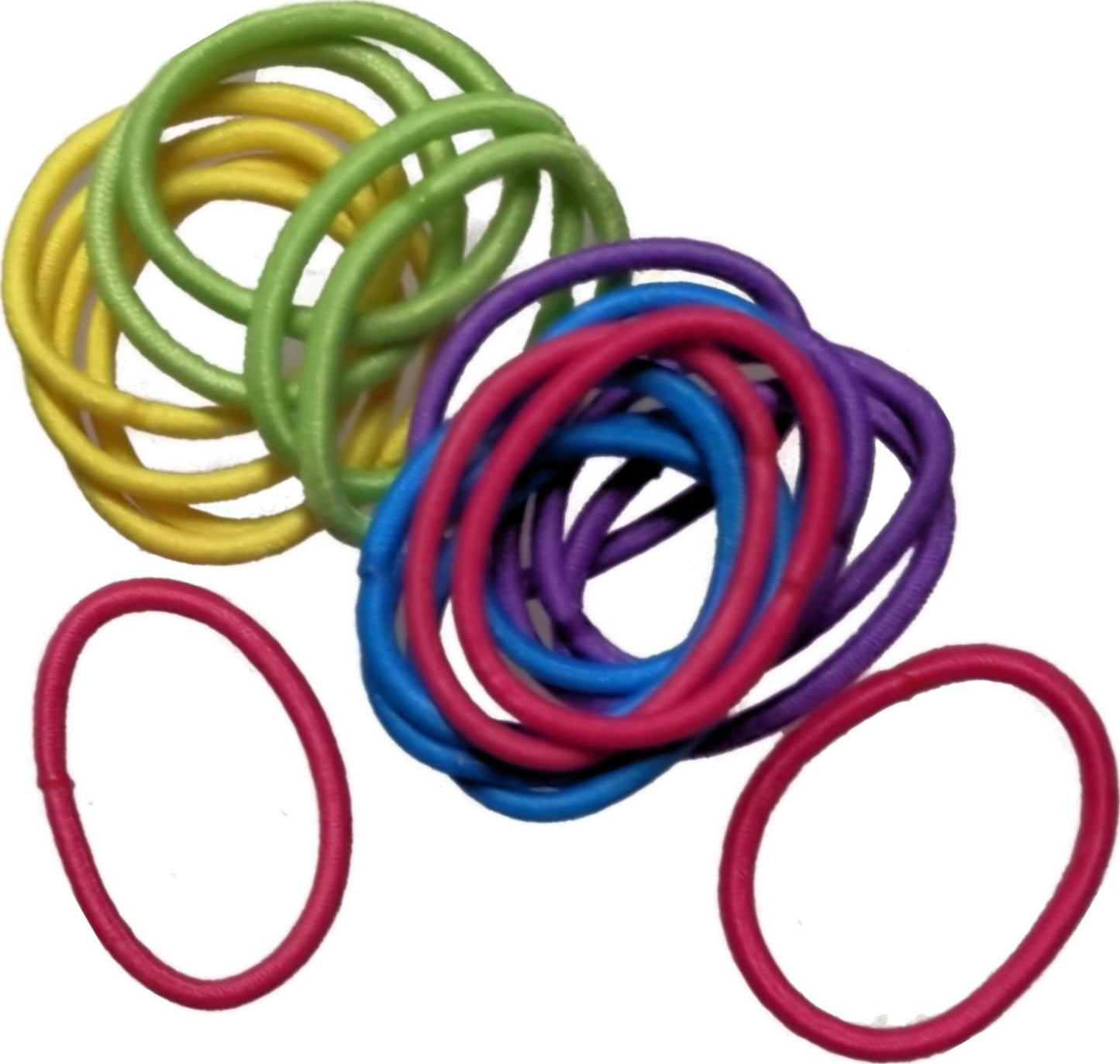 Mini Small Bright Hair Elastics Hair Bands