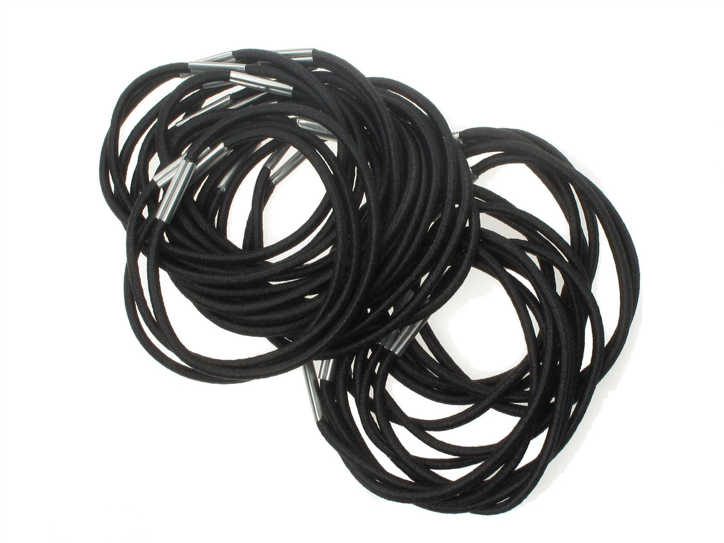 Thin Black Hair Elastics