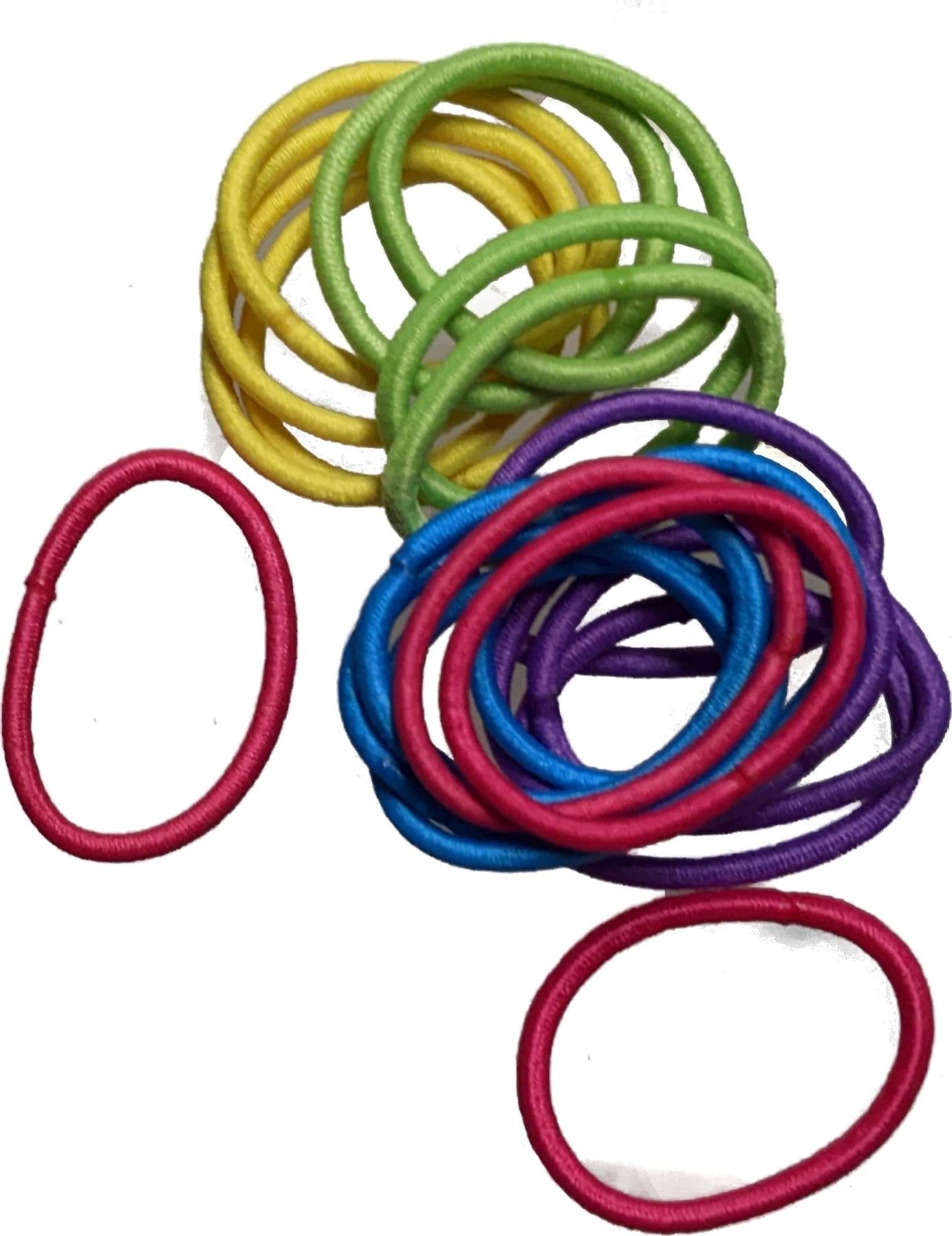 Mini Small Bright Hair Elastics Hair Bands