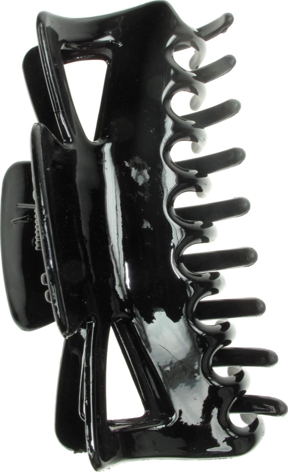 11cm Black Plastic Hair Claw Clip Clamp Jaw Clip