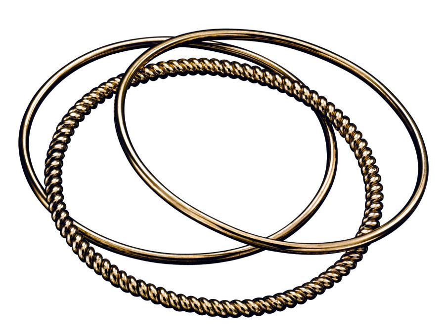 Fiorelli Gold Twist Bangle BRaceslet Womens Ladies Girlss