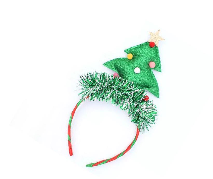 Christmas Tree Novelty Xmas Headband Hair Band Party Deeley Boppers