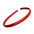 1cm Red Satin Headband