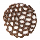 Brown Ribbon Bun Net