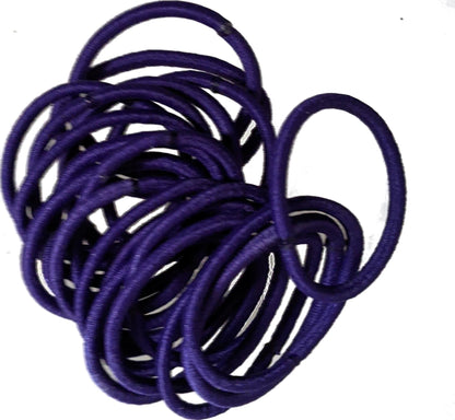 Small Purple Snag-Free Thin Hair Bobbles Hair Elastics Hair Bands