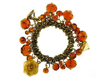 Amber Charm Bracelet