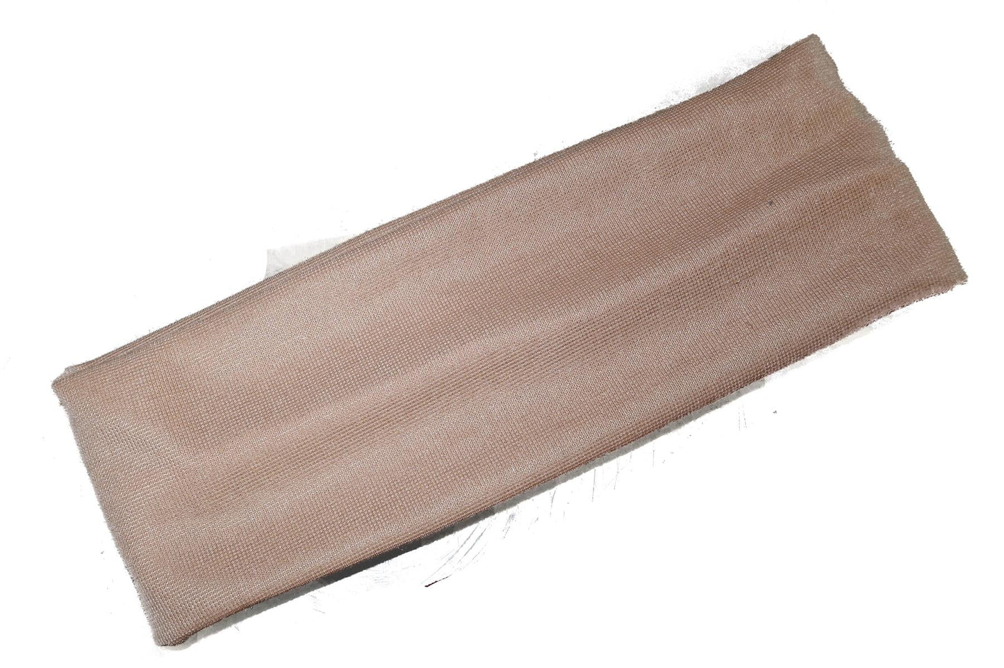 7cm Light Brown Stretch Headband Sports Dance Gym Training Hair Band