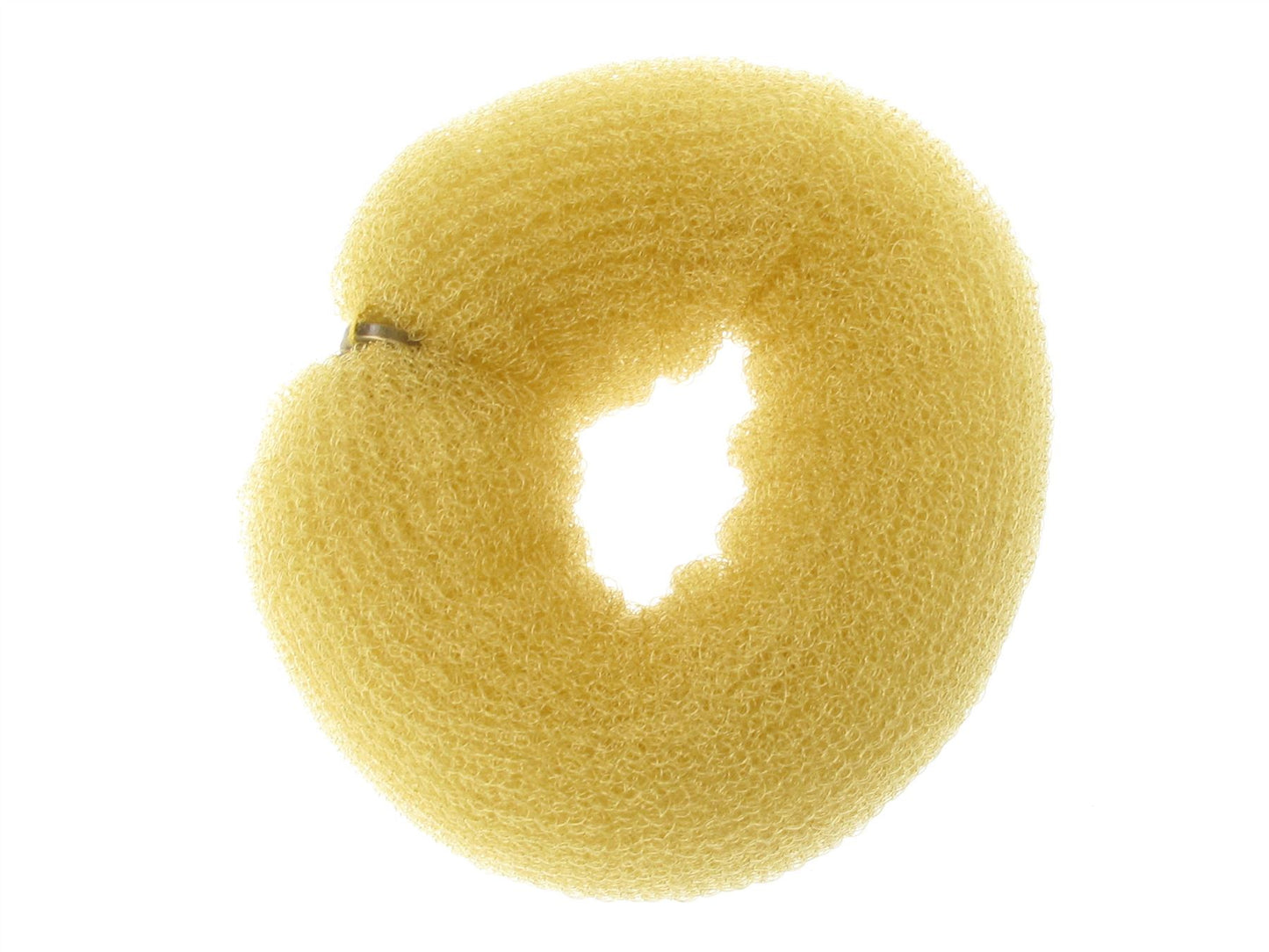 18cm Blonde Popper Roller Bun Shaper Updo French Twist Ballet Dance Gym