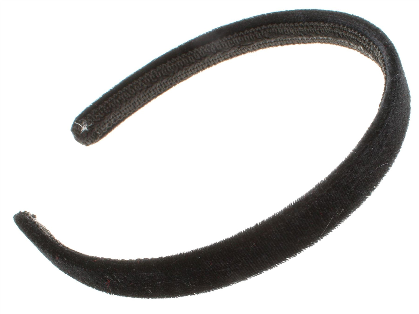 1.5cm Girls Black Velvet Headband Alice Band Hair Band School Hair