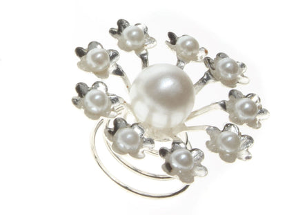 Pearl Daisies Hair Coil