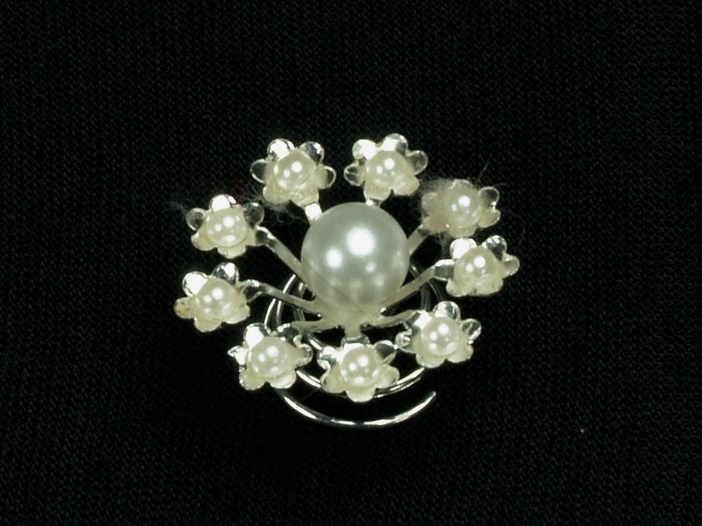 Pearl Daisies Hair Coil
