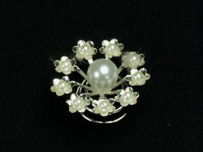 Pearl Daisies Hair Coil