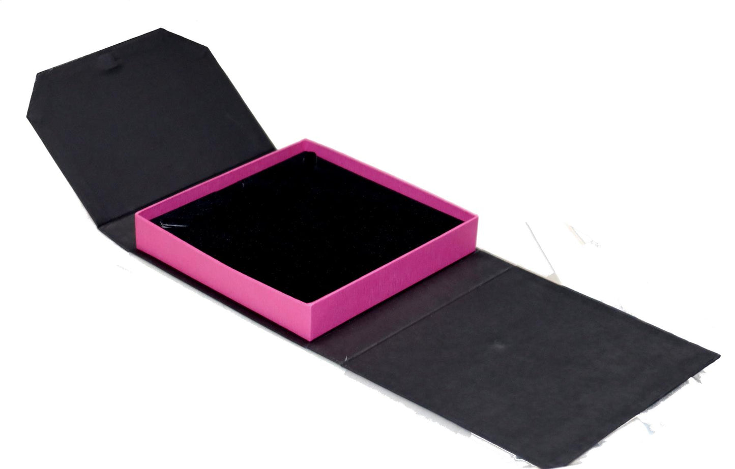 Black Pink Necklace Set Jewellery Box