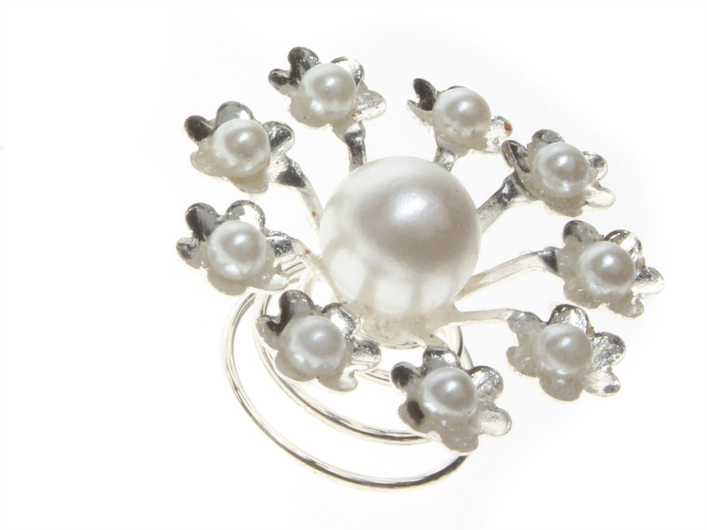 Pearl Daisies Hair Coil