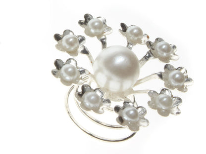 Pearl Daisies Hair Coil