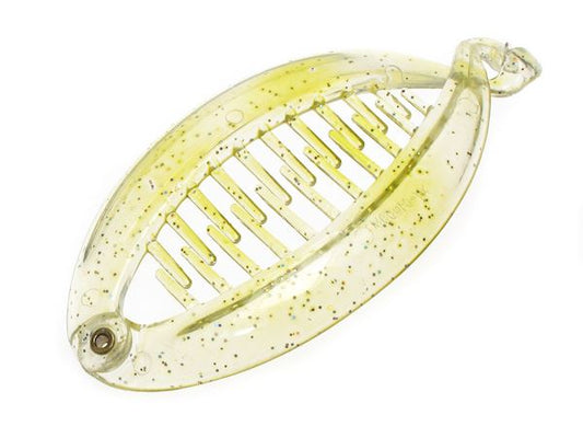 Childrens Yellow Glitter Fish Clip