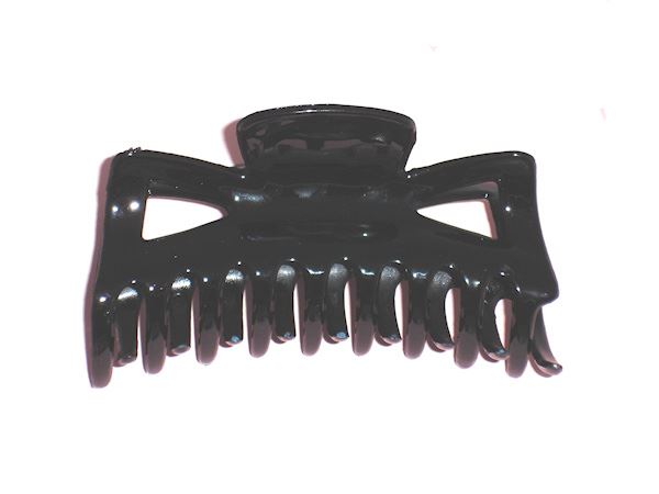 11cm Black Plastic Hair Claw Clip Clamp Jaw Clip
