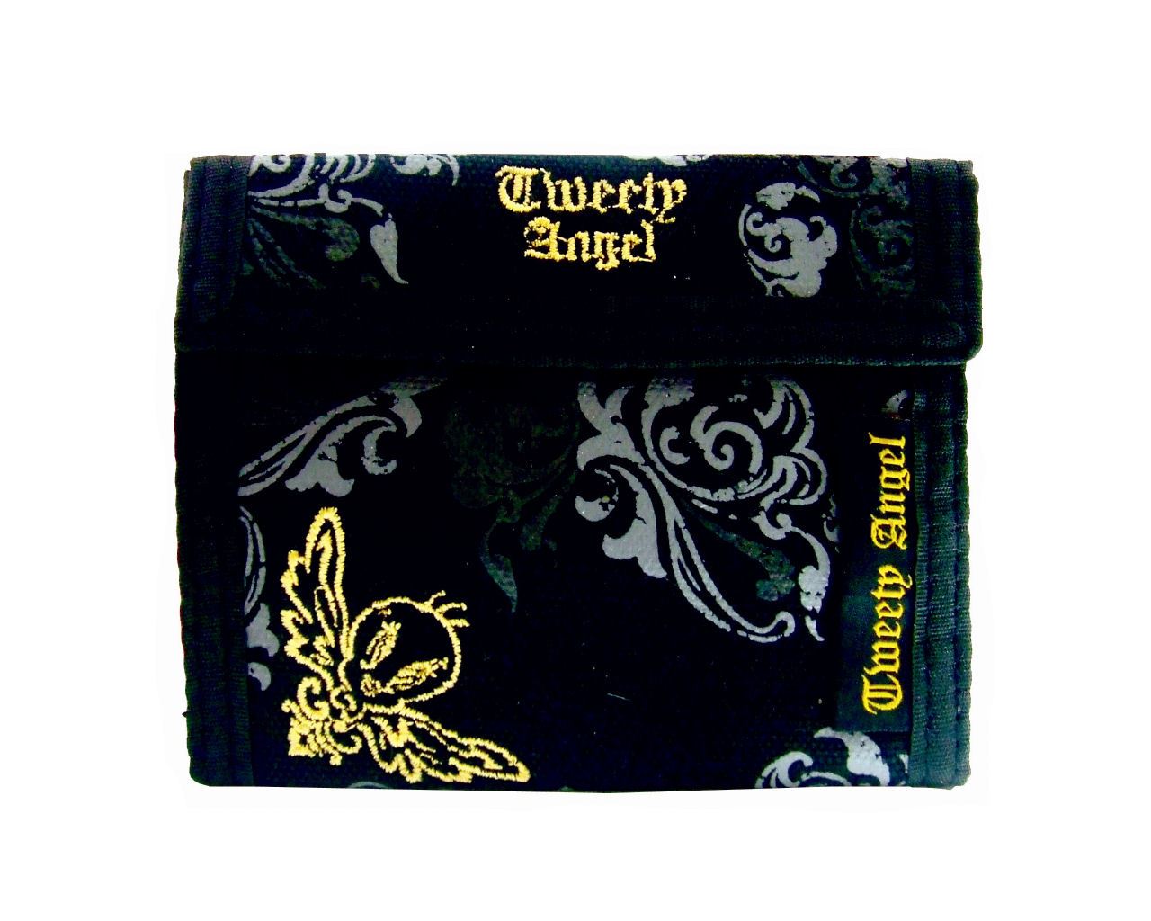 Official Looney Tunes Tweety Pie Angel Retro Canvas Velcro Purse Wallet